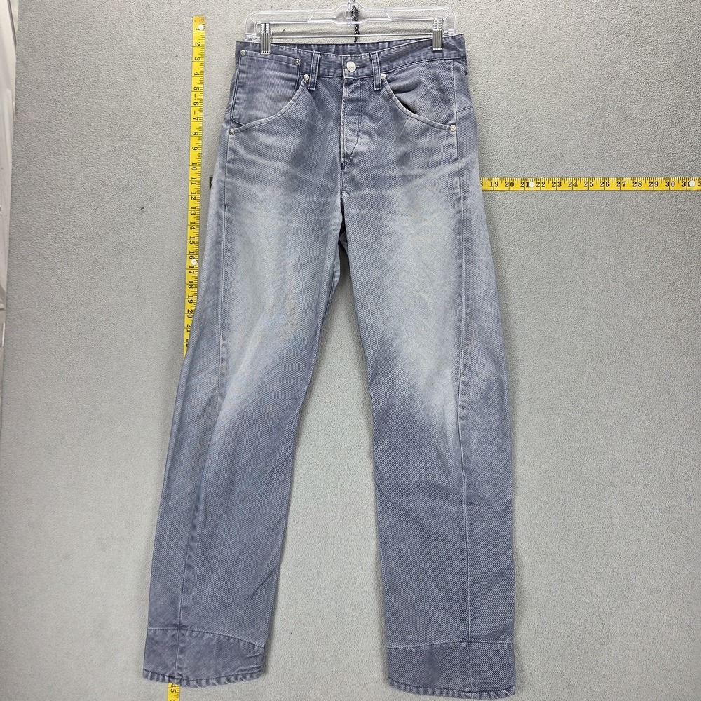 Vintage Levis Engineered Jeans Mens Blue Twisted Button Fly Fits 29x30